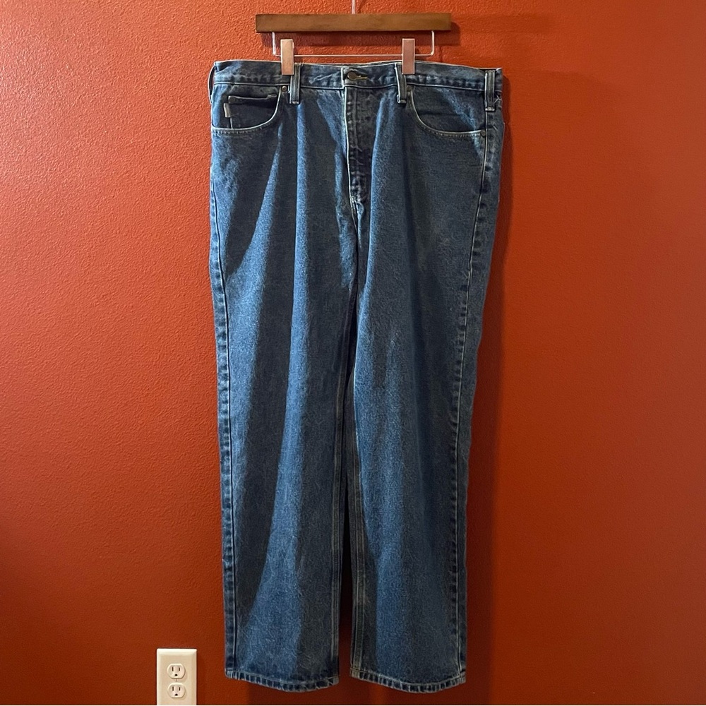 Carhartt x‎ Renewal Workshop Men’s Classic Blue Relaxed Fit Reworked Work Jeans